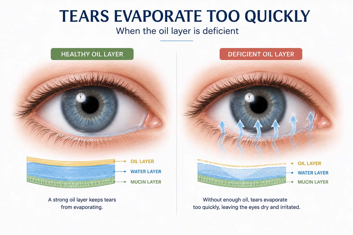 Blocked Meibomian Gland